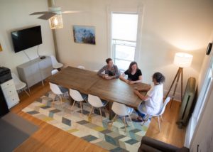 people in dining room