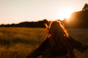 woman running into the sunset (2)